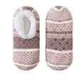 thumbnail image 1 of Voska Slipper Socks with Grips, Fuzzy Warm Slipper Socks for Women Men, Super Warm Anti Slip Floor Socks for Cozy Home Living Brown One Size, 1 of 6