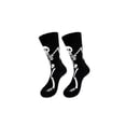 thumbnail image 1 of Voska Unisex Halloween Skeleton Cartoon Mid Calf Socks Breathable Ribbed Comfortable Fall Daily Socks, 1 of 7