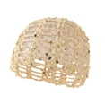 thumbnail image 1 of Voska Women Openwork Sequins Hair Net Cap Breathable Crochet Knit Head Cover Lightweight Fashion Hair Wrap Hat For Party Daily Hairstyle Decoration, 1 of 3