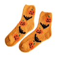 thumbnail image 1 of Voska Womens Halloween Thick Cozy Mid Calf Socks Novelty Fun Pattern Breathable Fall Winter Warm Socks, 1 of 6