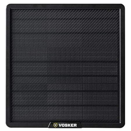 Vosker - Mountable 15,000 mAh Universal Solar Power Bank - Black
