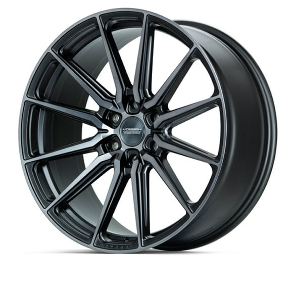 Vossen HF6-1 22x9.5 / 6x139.7- ET20 / Deep Face / 106.1 - Tinted Matte Gunmetal Wheel