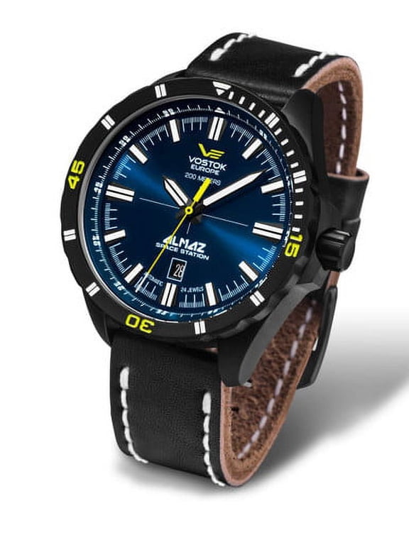 Vostok-Europe Almaz Automatic Leather Strap NH35A/320C257