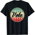 thumbnail image 1 of Vote 2024 Midterm Election Gift Idea Voter Rights Graphic T-Shirt, 1 of 4