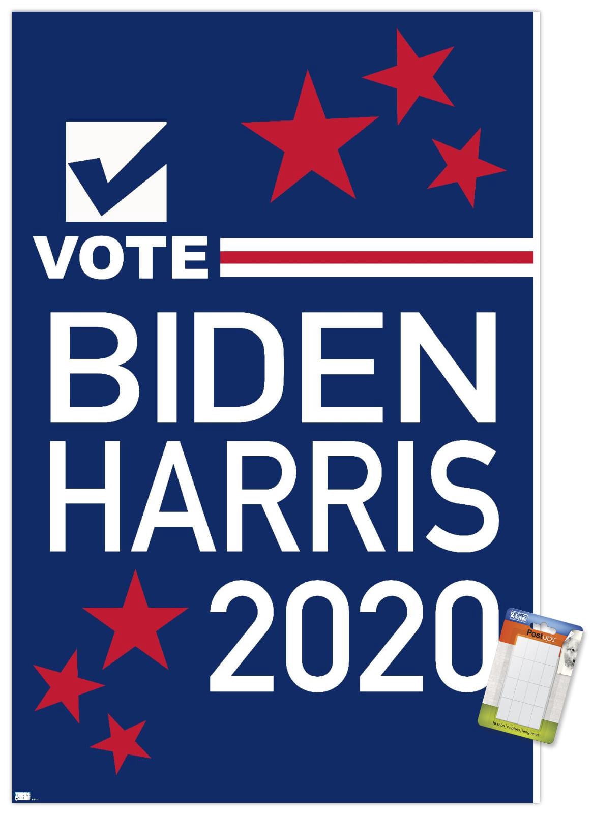 Vote - Biden/Harris 2020 Wall Poster, 14.725" x 22.375"