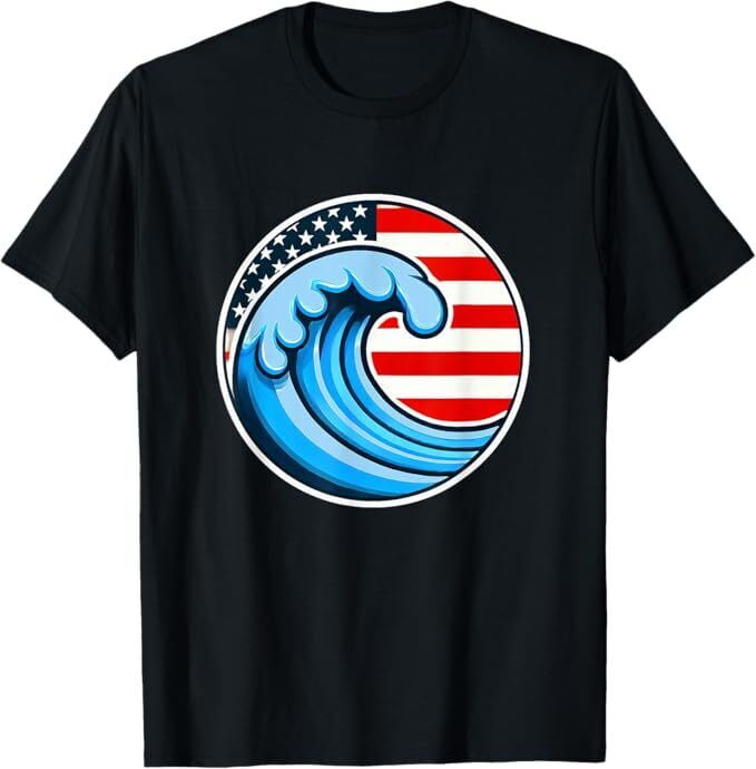 Vote Blue Democrat Election 2024 Blue Wave Democracy Women TShirt