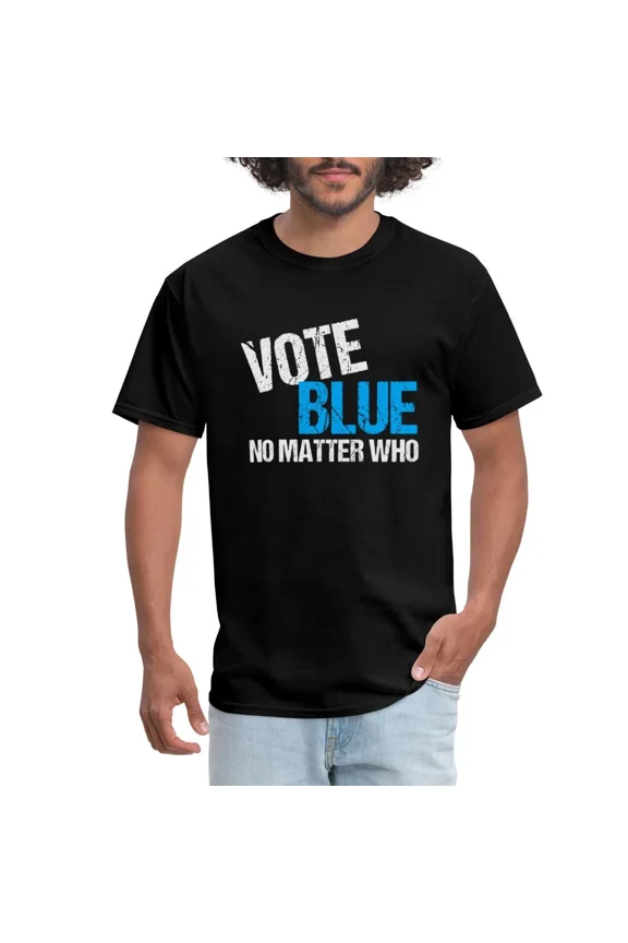 Vote Blue No Stand Strong Who Election Support Democracy Unisex T-Shirt up to size 5XL