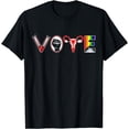 thumbnail image 1 of Vote Books Fist Ovaries LGTBQ Feminist Men Women T-Shirt, 1 of 4