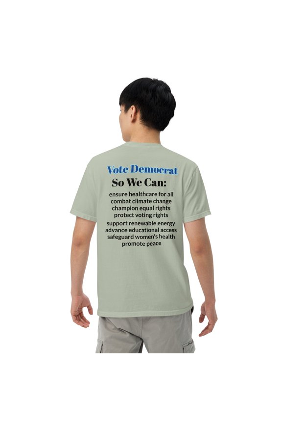 Vote Democrat Values Heavyweight T-Shirt