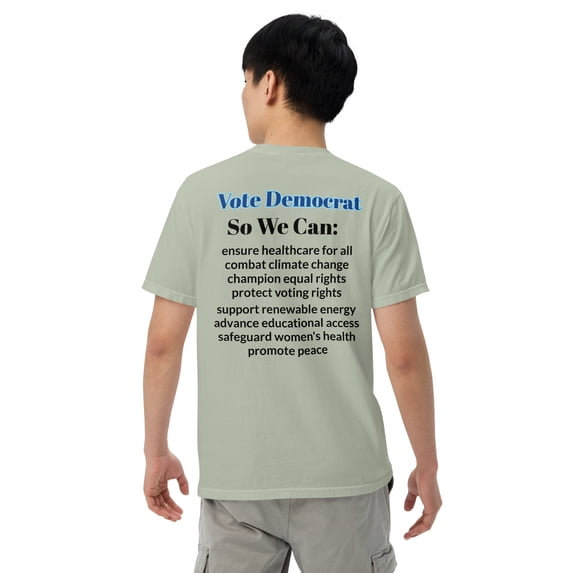 Vote Democrat Values Heavyweight T-Shirt