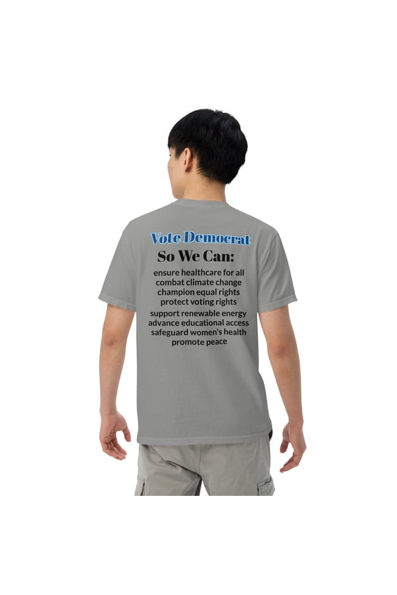 Vote Democrat Values Heavyweight T-Shirt