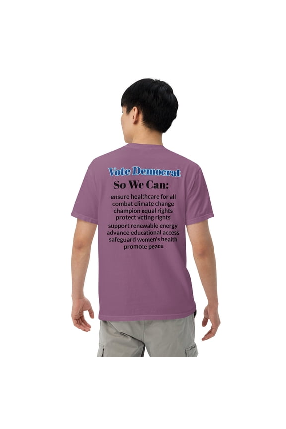 Vote Democrat Values Heavyweight T-Shirt