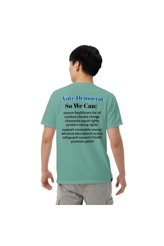Vote Democrat Values Heavyweight T-Shirt