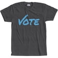 thumbnail image 1 of Vote Democratic T-Shirt Dark Heather (2XL), 1 of 3