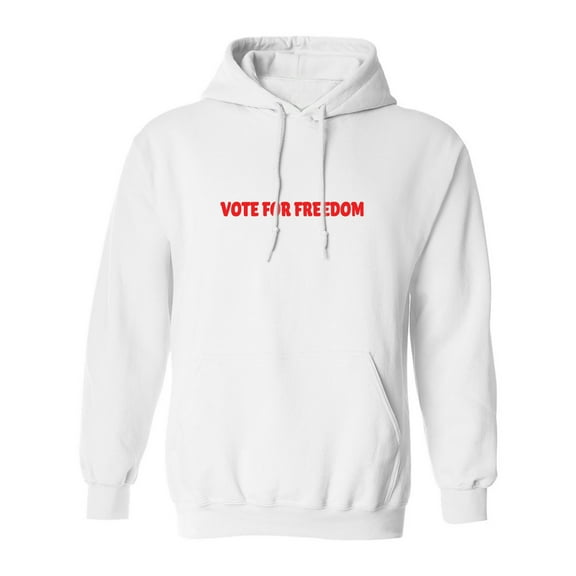 Vote For Freedom Adult Hooded Sweatshirt
