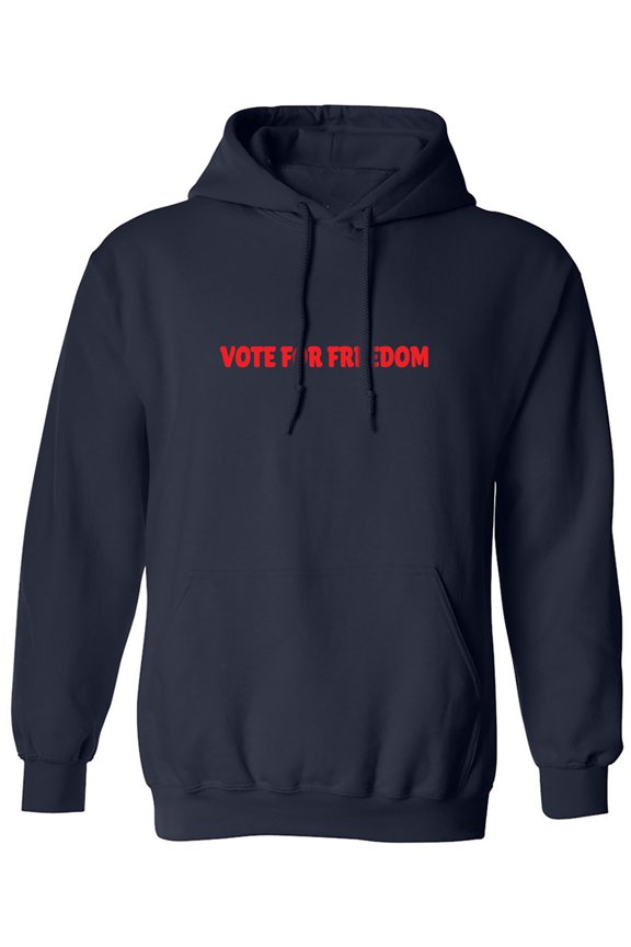 Vote For Freedom Adult Hooded Sweatshirt