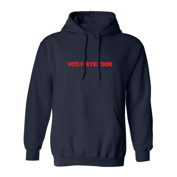 Vote For Freedom Adult Hooded Sweatshirt