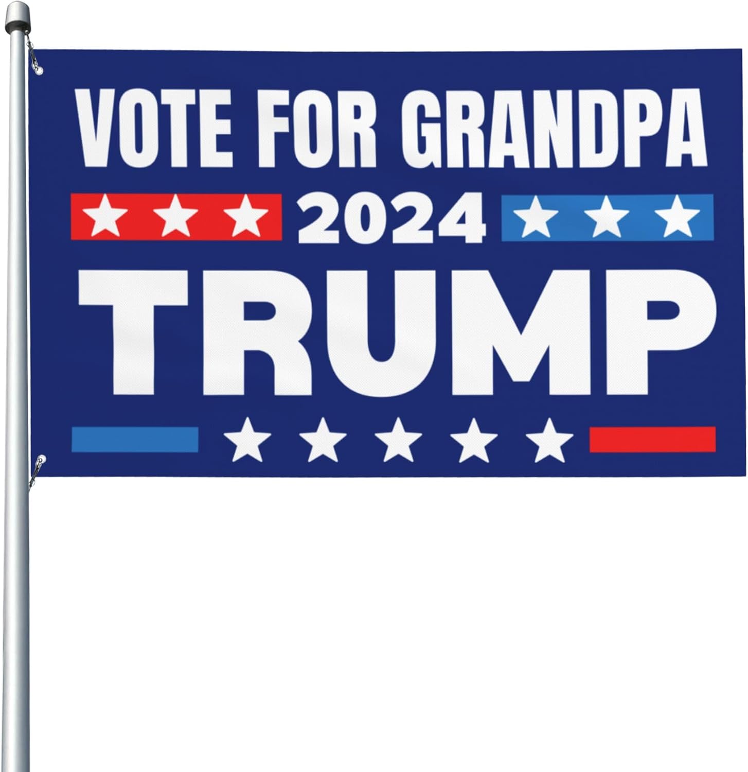 Vote Rump Sign Vote For Grandpa T-rump flag 2024 Election Republican Pro-America 3x5 ...