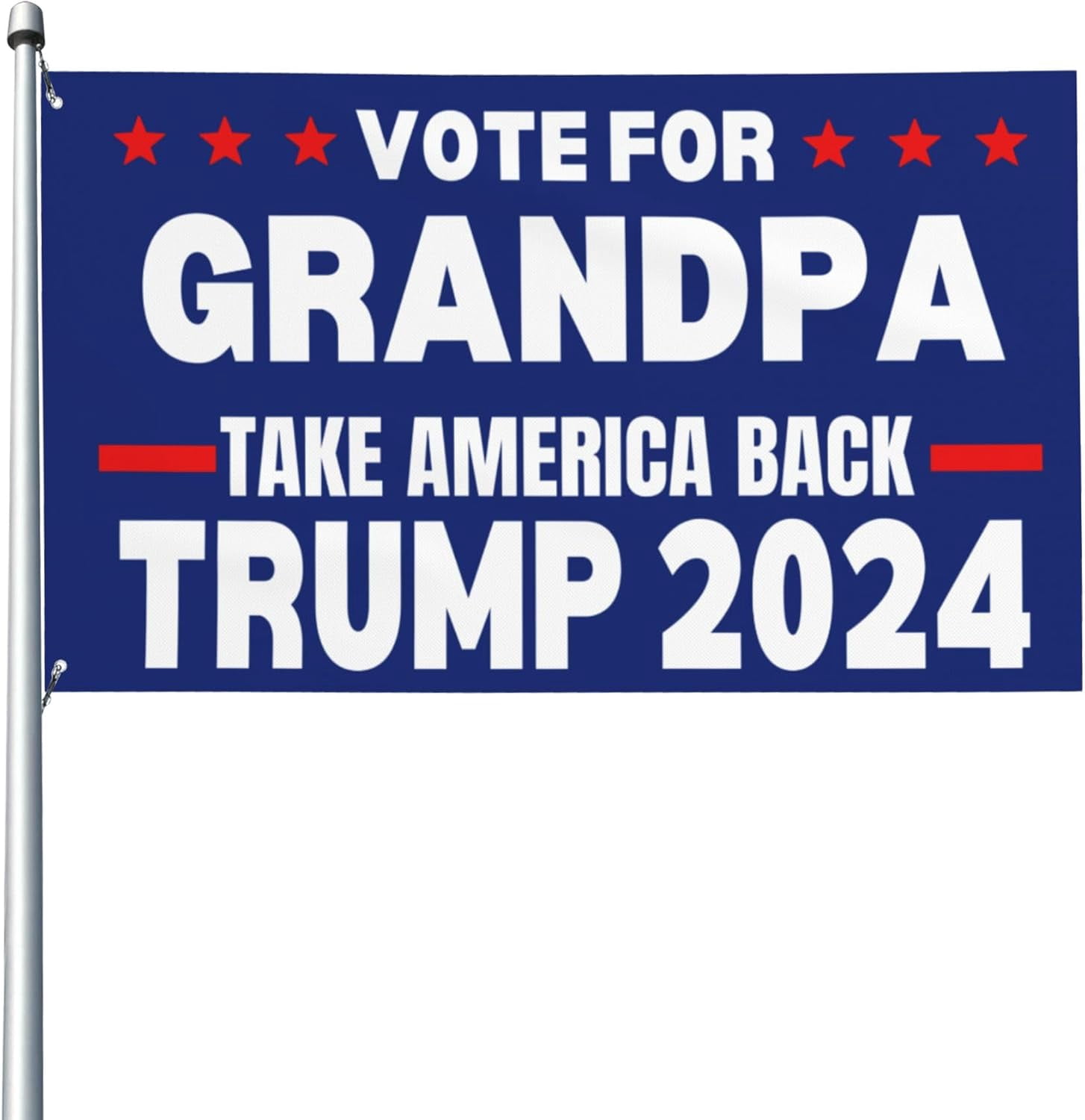 Vote Rump Sign Vote For Grandpa T-rump flag 2024 Election Republican Pro-America 3x5 ...