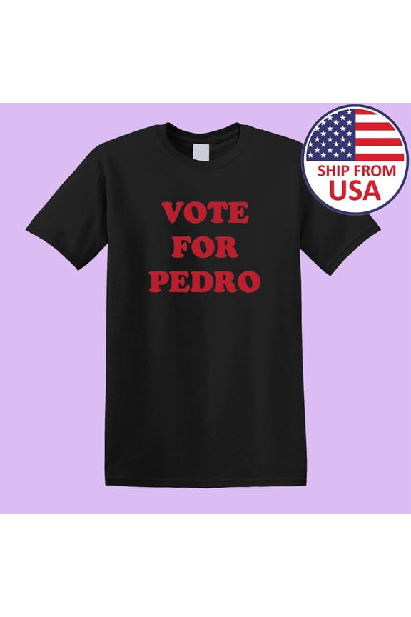 Vote For Pedro Gosh Liger Men's Black Size S-5XL