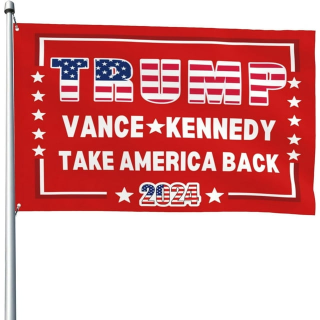 Vote For Trump Vance Kennedy 2024 Election Save America Again Yard Sign
