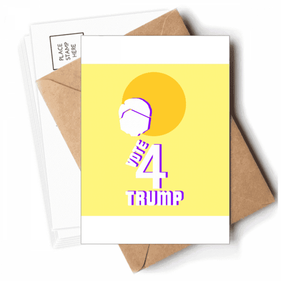 Vote Great Elected USA America Postcards Envelopes Blank Note Cards Mailing