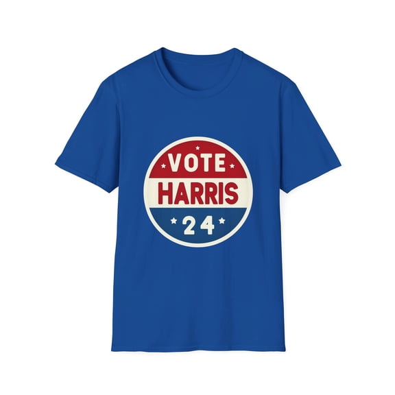 Vote Harris 24, Harris for President, Harris 24, Unisex Softstyle T-Shirt