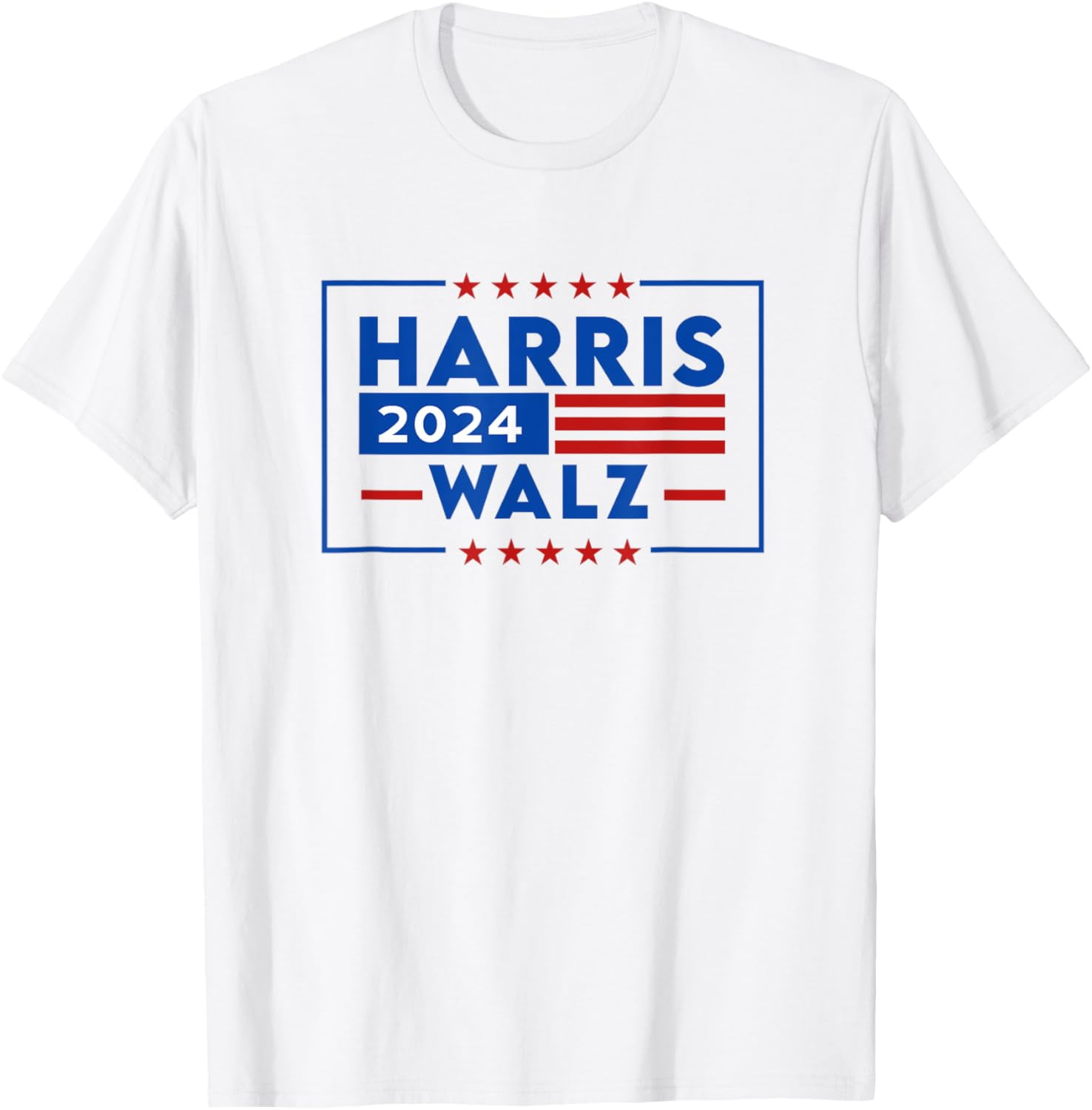Vote Kamala Harris TIM Walz V.P Vice president 47th 2024 TShirt