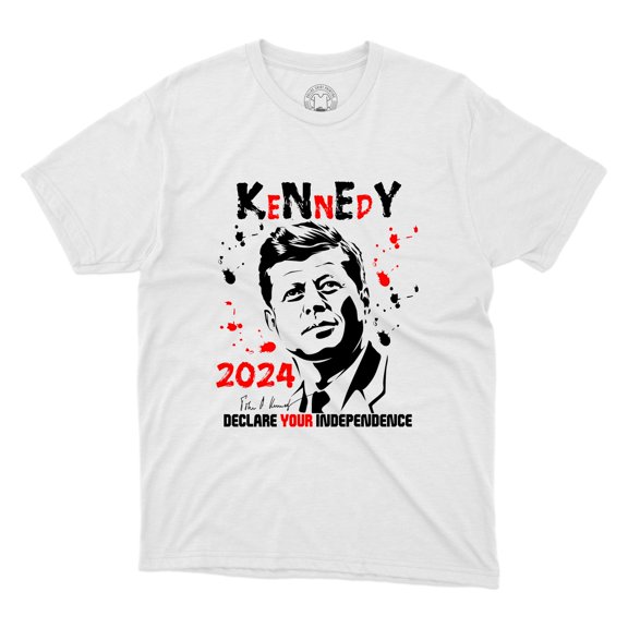 Vote Kennedy RFK Jr. 2024 T-Shirt Declare Your Independence Printed Unisex Shirt