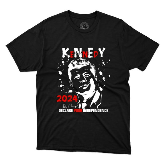 Vote Kennedy RFK Jr. 2024 T-Shirt Declare Your Independence Printed Unisex Shirt