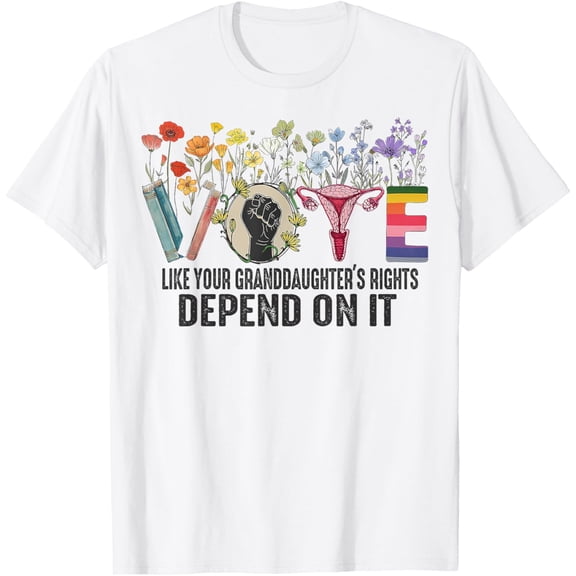 Vote Like Ruth Sent You Gavel Feminists Lgbt Pride T-ShirtMen and women, White T-shirt, size: Extra large