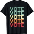 thumbnail image 1 of Vote Men Women Political Election 2024 Voter T-Shirt mens t shirt，black，women，funny，misfits，men，journey，t-shirt, 1 of 4