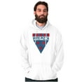 thumbnail image 1 of Vote Pizza Foodie USA Election Gym Unisex Plus Fleece Graphic Hoodie Brisco Brands 2X, 1 of 5