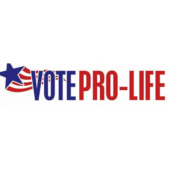Vote Pro-Life Pro-Life Bumper Sticker