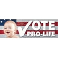 thumbnail image 1 of Vote Pro-Life Pro-Life Bumper Sticker, 1 of 1