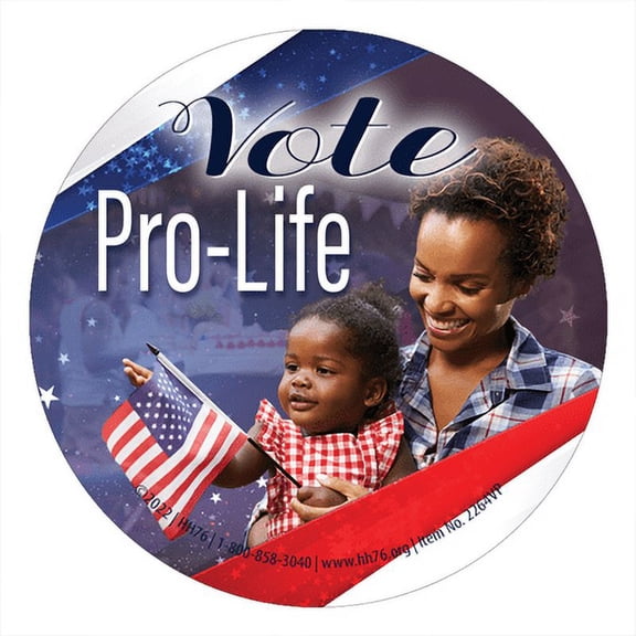 Vote Pro Life Pro-Life Button (Pack of 25)
