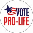 thumbnail image 1 of Vote Pro Life Pro-Life Sticker, 1 of 4