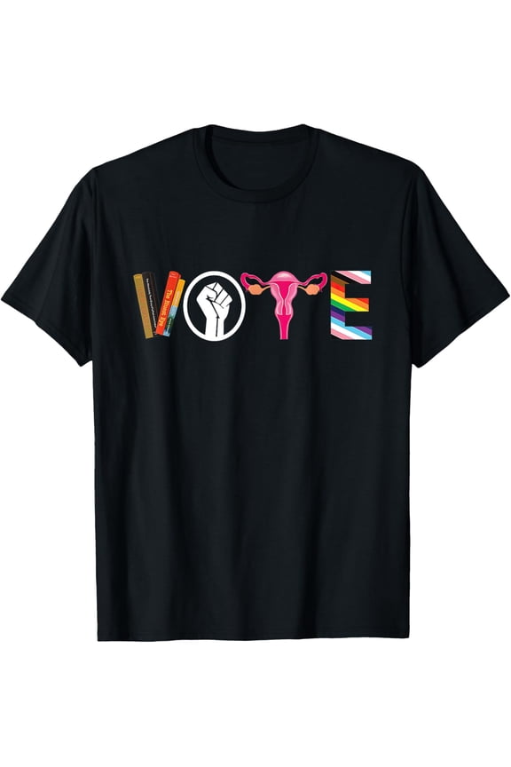 Vote Progress Political Activism Liberal Democrat Election T-Shirt