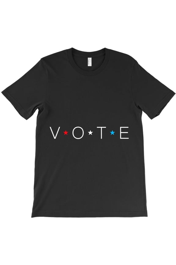 Vote Red White Blue Stars Cool 2025 Election Day Political Graphic - Fan Favorite H13344 T-Shirt, for Men and Women, Up to Size 5XL