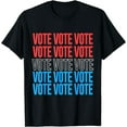 thumbnail image 1 of Vote Retro Style Vote 2024 Election Tee T-Shirt T-Shirt, 1 of 4