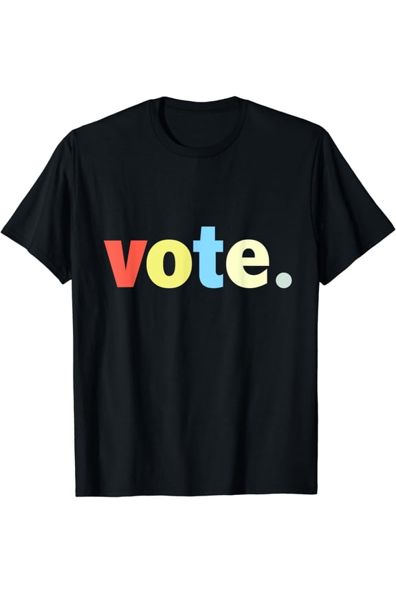 Vote. Retro Style Vote Election, Tee T-Shirt mens t ionhirt men，black，women，misfits，journey ，boys