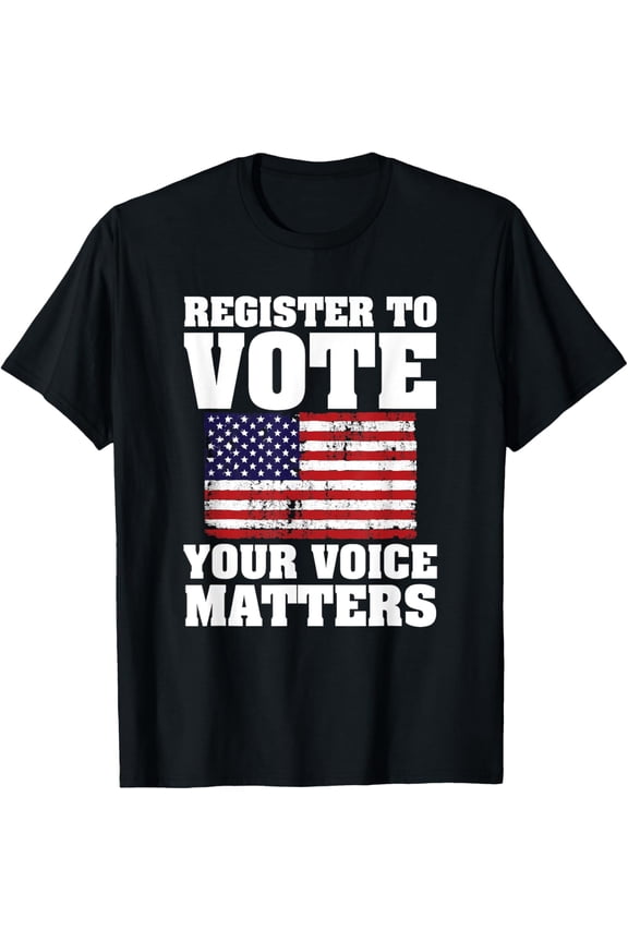 Vote Shirt Men Women Kids American Flag Elections T-Shirt