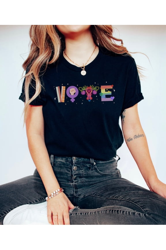 Vote Tshirt, Banned Books Shirt, Feminist Shirt, Reproductive Rights, Political Activism Shirt, Women Rights Tshirt, Pro Roe V Wade, Election Shirt