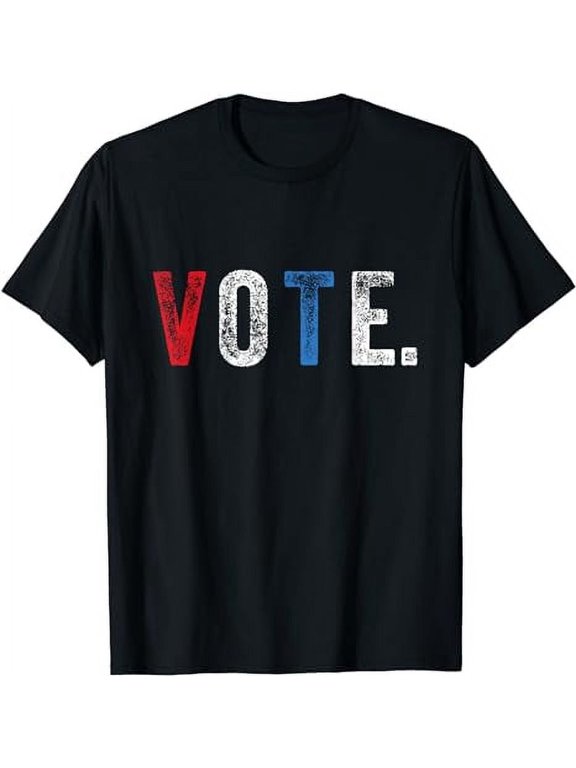 Vote Tshirt Election Voting Right Graphic Vintage Style T-Shirt