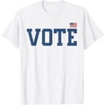 thumbnail image 1 of Vote Tshirt Women Men 2024 Elections T-ShirtMen and women, White T-shirt, size: Extra large, 1 of 4
