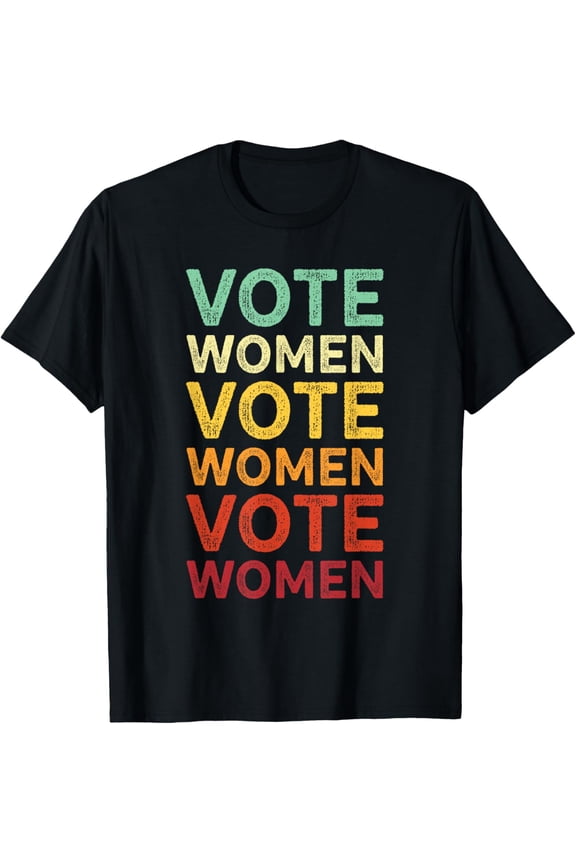Vote Women Election Retro Vintage Vote T-Shirt