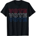 thumbnail image 1 of Vote Women Men Retro Vintage Election 2020 Voter T-Shirt mens t shirt，black，women，funny，misfits，men，journey，t-shirt, 1 of 4