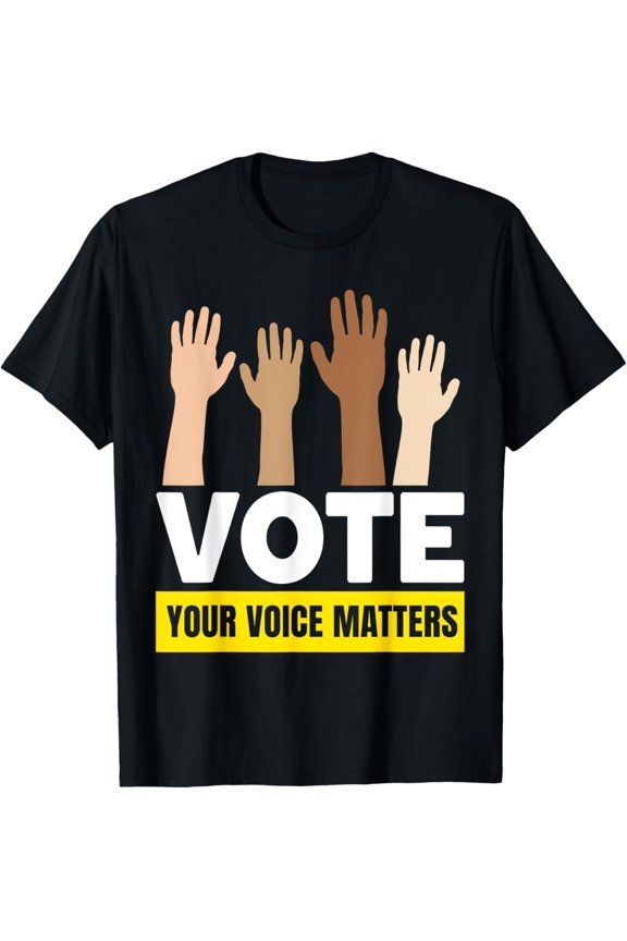Vote Your Voice Matters 2024 Presidential Election T-Shirt