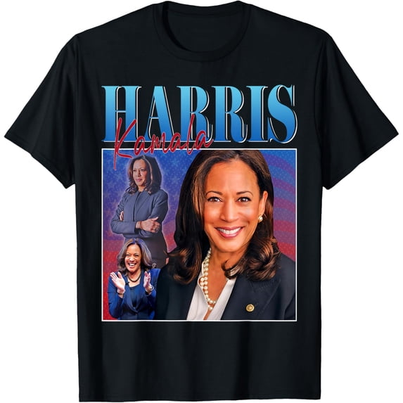 Vote for Kamala Harris 2024,We Want Her for President Design T-Shirt