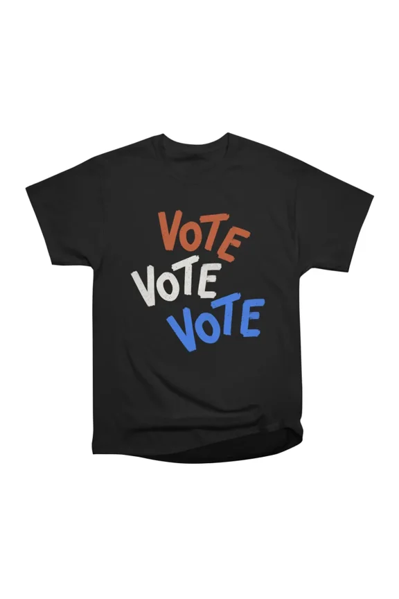 Vote vote vote retro design T-Shirt Tee Gift For Him Merch For Her Apparel For Friend